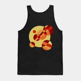 Abstract Circles Tank Top